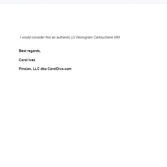 authentic Louis Vuitton Shoulder Bag Cartouchiere mm - Picture 16 of 16